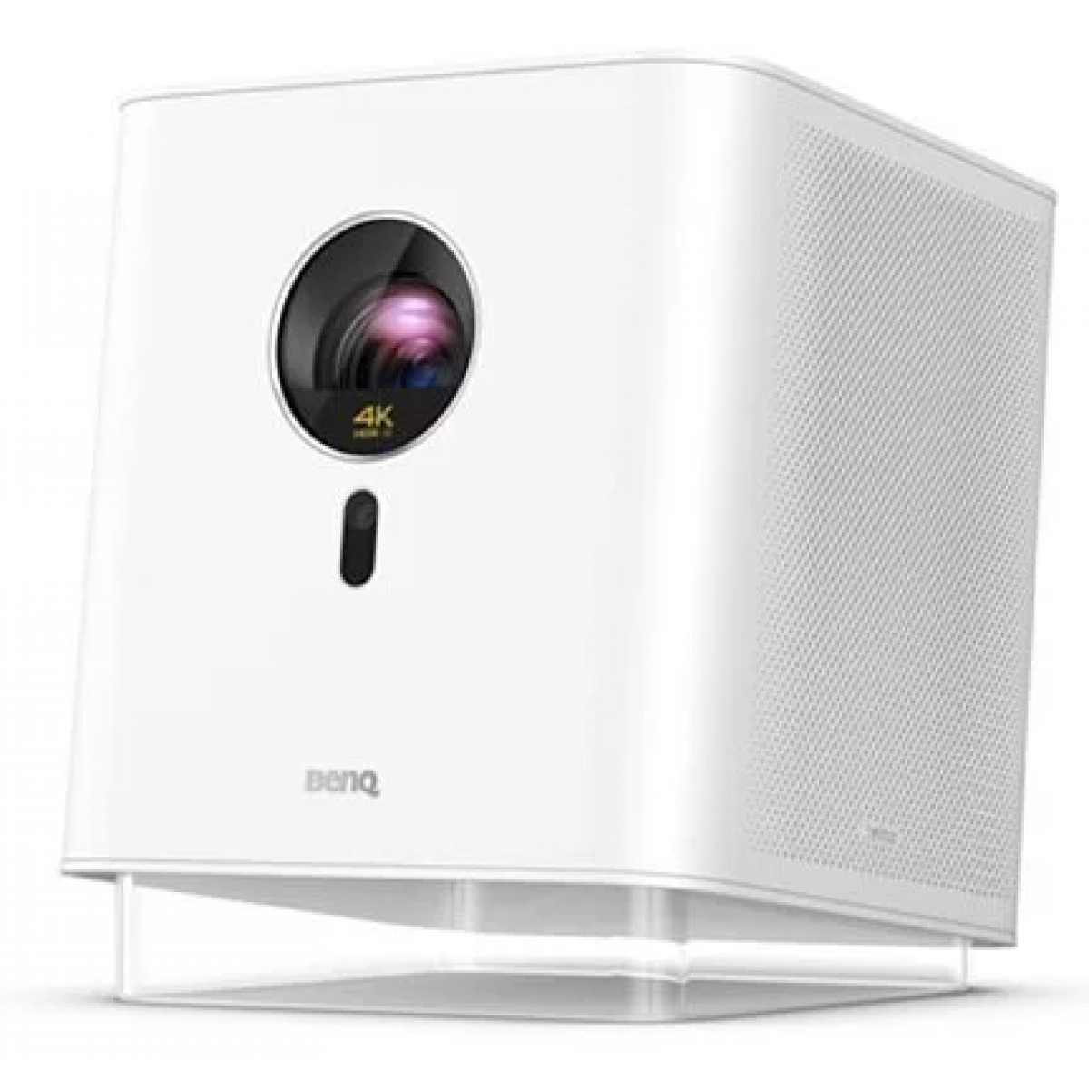 BENQ GK100 智能4K微型投影機: 1000 ANSI流明、短焦側投、treVolo音響